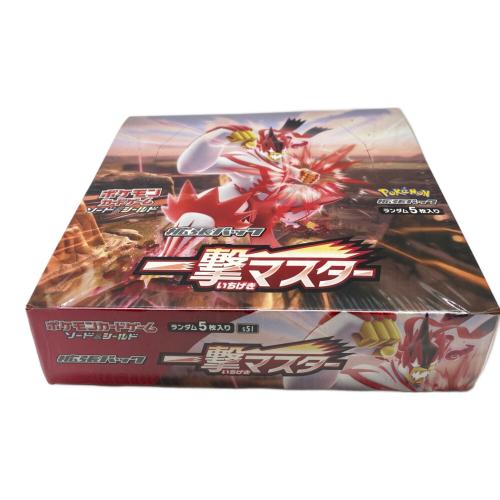 ポケモン 拡張パック「一撃マスター」1BOX ポケモンカード s5I