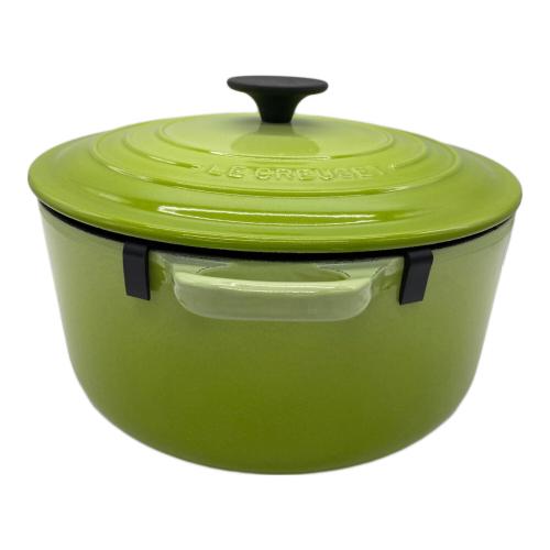 LE CREUSET (ルクルーゼ) 両手鍋 グリーン