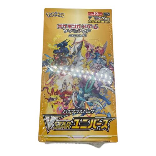 ポケモン ハイクラスパック「VSTARユニバース」1BOX ポケモンカード S12a