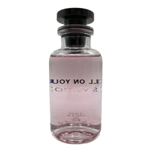 LOUIS VUITTON (ルイ ヴィトン) 香水 spel on you 箱付 100ml 残量80%-99%｜トレファクONLINE