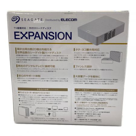 ELECOM (エレコム) 外付ケハードディスク SGD-LX040UWH ＴＶ＆ＰＣ 2023年製