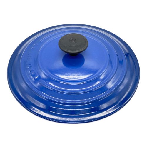 LE CREUSET (ルクルーゼ) ココットロンド ブルー 20㎝ 2.4L｜トレファクONLINE