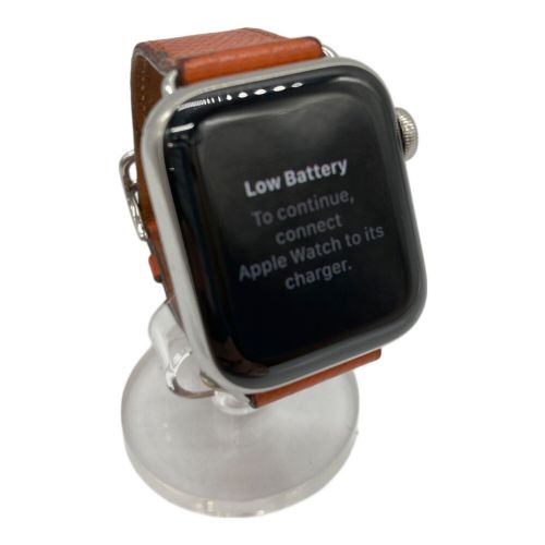 Apple (アップル) Apple Watch Series 5 HERMES WR-50M GPS+Cellularモデル ベルト使用感有 〇 バッテリー:Bランク(87%) FHLZT05PMLDG