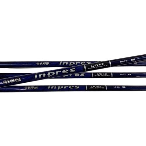 YAMAHA inpres UD＋2 アイアン4本セット/シャフト：MX-519i フレックス【R】