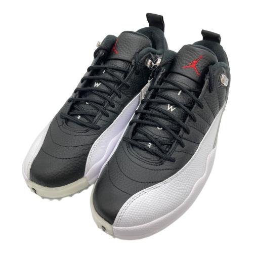 Air Jordan12 Golf 27センチUS9新品未使用ジョーダン12 NIKE (ナイキ) エアジョーダン12 ロー ゴルフ ブラック×ホワイト