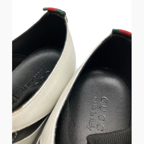 GUCCI (グッチ) サッカースパイク メンズ SIZE 27cm ホワイト×ブラック 415880