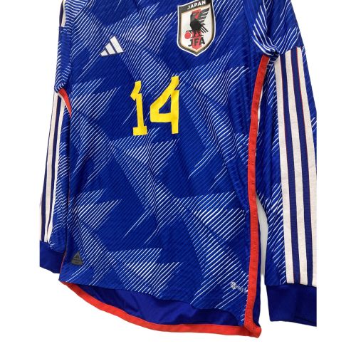 adidas (アディダス) 日本代表ユニフォーム メンズ SIZE M ブルー ♯14 伊東