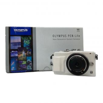 OLYMPUS (オリンパス) ミラーレス一眼カメラ E-PL6 1605万画素(有効画素) フォーサーズ 4/3型 LiveMOS 専用電池 SDカード対応 ISO100~1600 最大約8コマ/秒 1/4000~60秒 -