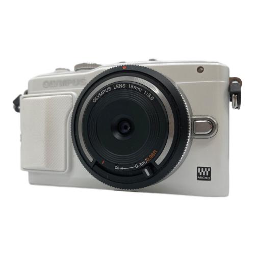 OLYMPUS (オリンパス) ミラーレス一眼カメラ E-PL6 1605万画素(有効画素) フォーサーズ 4/3型 LiveMOS 専用電池 SDカード対応 ISO100~1600 最大約8コマ/秒 1/4000~60秒 -