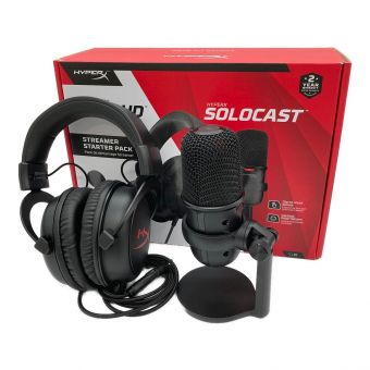 HYPERX (ハイペックス) ゲーミングヘッドセット&マイクセット CLOUD CORE・SOLO CAST