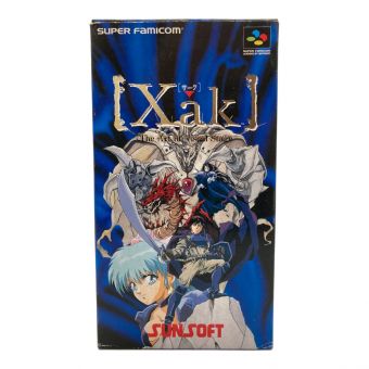 SUNSOFT (サンソフト) スーパーファミコン用ソフト Xak -