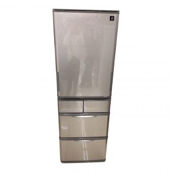 SHARP (シャープ) 5ドア冷蔵庫 SJ-X414H-T 2021年製 パーツ割れ・ヘコミ・内部シミ有 412L