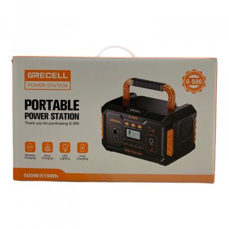 【ジャンク】　新品　GRECELL ポータブル電源 G-500 GRECELL ポータブル電源 G-500｜トレファクONLINE