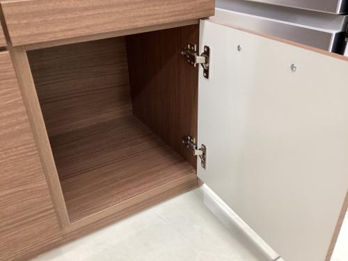 ニトリ レンジボード ブラウン 取っ手ネジ欠品有 ソレル