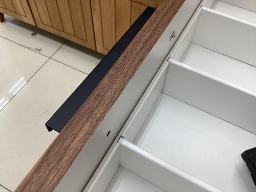 ニトリ レンジボード ブラウン 取っ手ネジ欠品有 ソレル