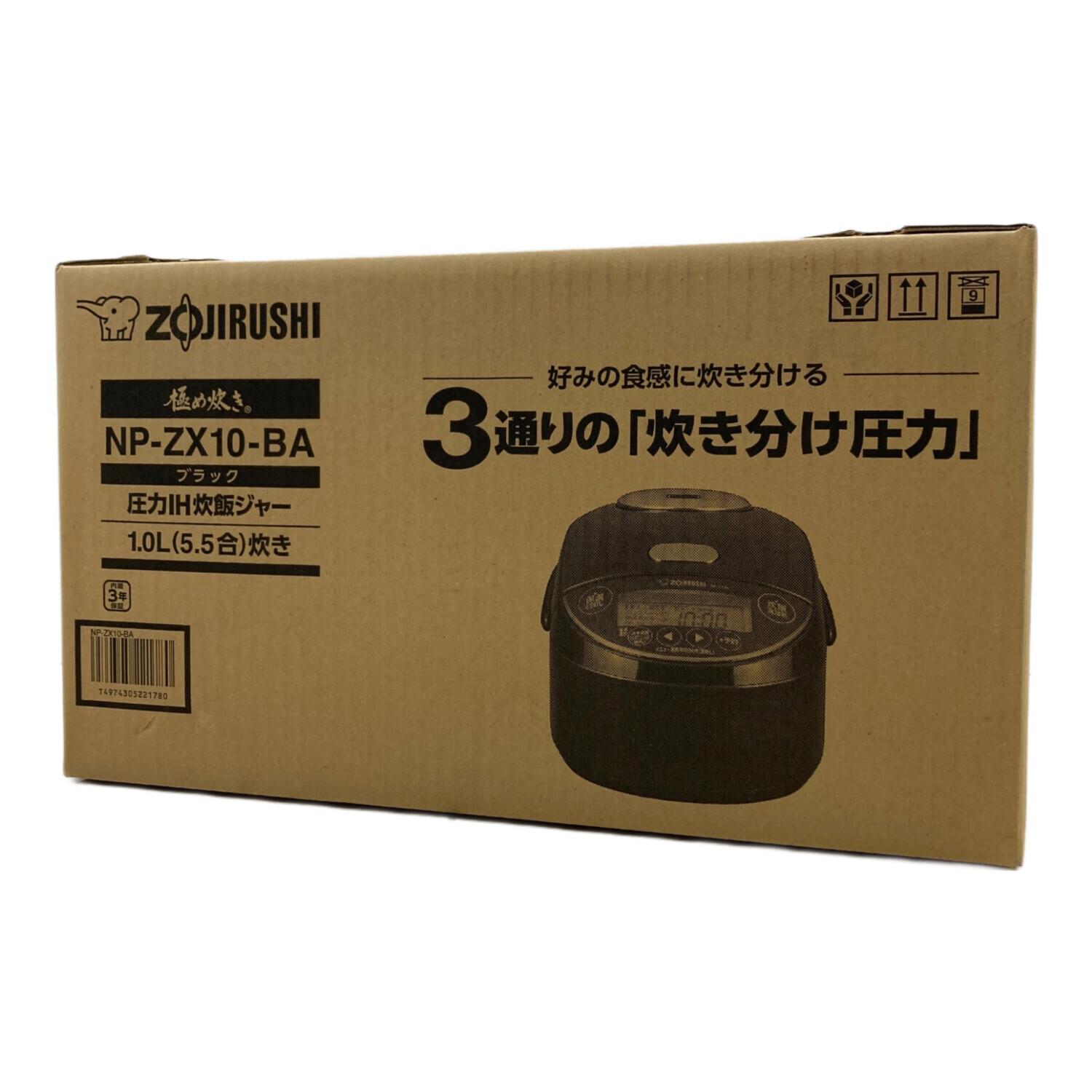 Ⅹ1005　カード決済可能　ゾウジルシ　IH炊飯ジャー　2017年製　NP-HF10　送料A　札幌　プラクラ南9条店 象印 (ゾウジルシ) 圧力IH炊飯ジャー NP-ZX10 程度S(未使用品) 未使用