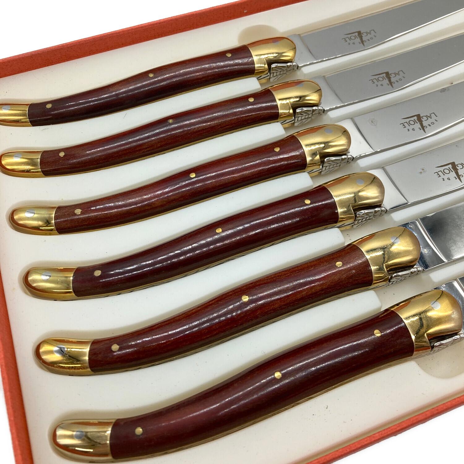 LAGUIOLE (ラギオール) テーブルナイフ 6本セット｜トレファクONLINE