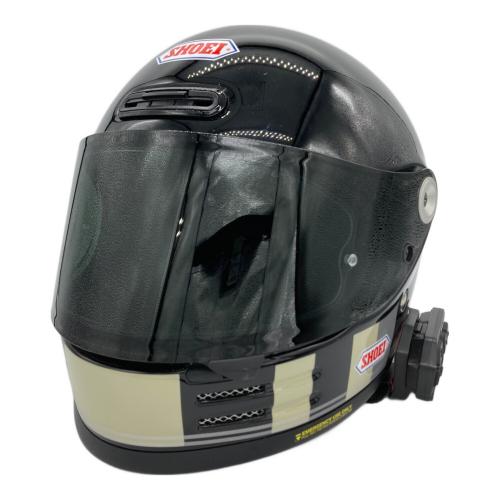 SHOEI (ショーエイ) バイク用ヘルメット SIZE XL 顔回り白汚れ有 /GIamster/インカム付/ガード付替付 2021/01/25 PSCマーク(バイク用ヘルメット)有