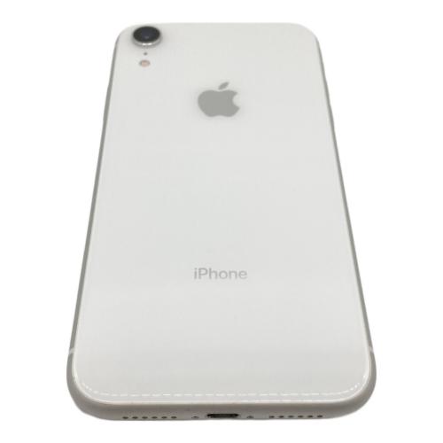 Apple (アップル) iPhoneXR MRY52TA/A サインアウト確認済 353089106653088 SIM FREE 64GB バッテリー:Bランク(81%) 程度:Bランク iOS 端末初期化済み