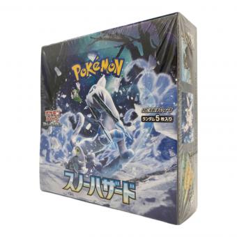 ポケモンカード ポケモンカードゲーム スカーレット＆バイオレット 拡張パック スノーハザード BOX