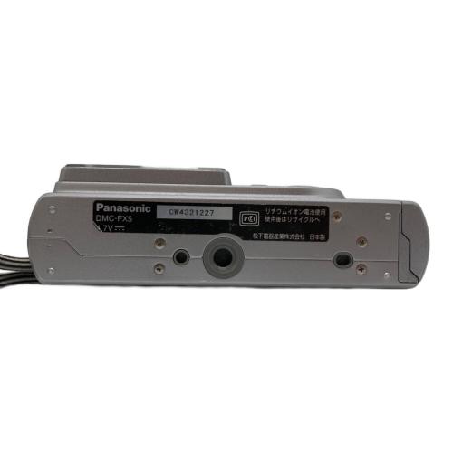 Panasonic (パナソニック) コンパクトデジタルカメラ DMC-FX5 423万画素 専用電池 4321227
