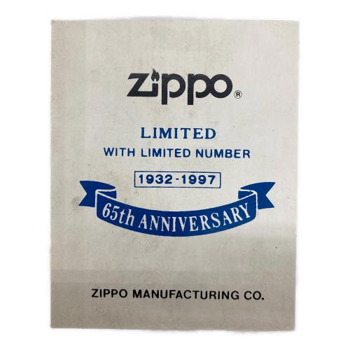 ZIPPO 65周年特別限定品1000個