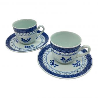 ROYAL COPENHAGEN (ロイヤル・コペンハーゲン) カップ&ソーサー トランクェーバー 2Pセット