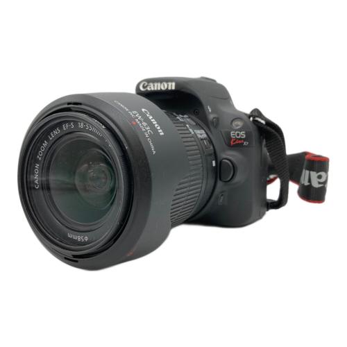 CANON (キヤノン) デジタル一眼レフカメラ Kiss X7 汎用充電器付