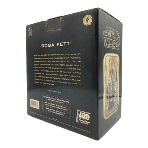 2003 Star Wars Boba Fett Bust Gentle Giant Studios 1st Release Well Detailed 廃盤品