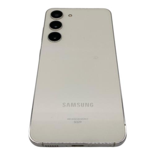 SAMSUNG (サムスン) Galaxy S23 SCG19 サインアウト確認済 351521830212999 ▲(au) SIM FREE 256GB 程度:Bランク 2023年発売 Blancco社データ消去済み