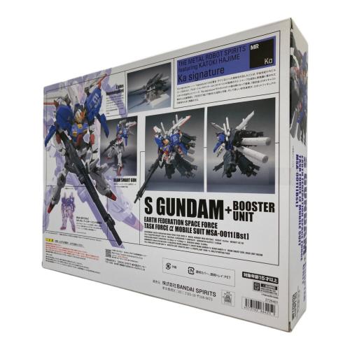 GUNDAM SENTINEL フィギュア Sガンダム ブースター・ユニット装着型 METAL ROBOT魂 Ka signature 魂ウェブ商店限定