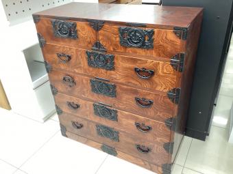 岩谷堂箪笥 チェスト 5段 木製