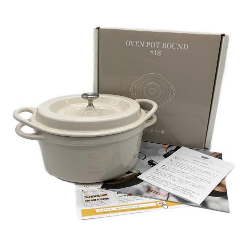VERMICULAR (バーミキュラ) OVEN POT ROUND ♯18 ベージュ