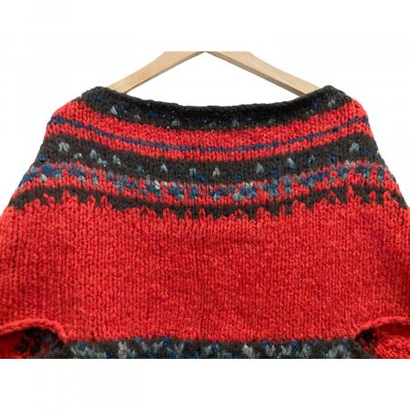 hand knitted 手編み カシミヤ ブレンド ウール ハンド ニット