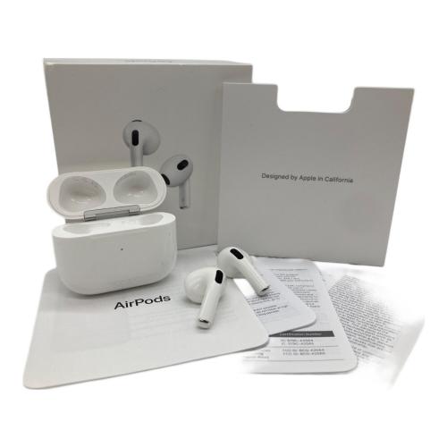 Apple (アップル) AirPods(第3世代) MME73J/A Lightning