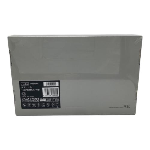 IRIS OHYAMA (アイリスオーヤマ) 14インチタブレット - TM14D1M76-V1B Wi-Fiモデル 128GB 2025年発売 バッテリー:Sランク(100%) 未開封品 ー