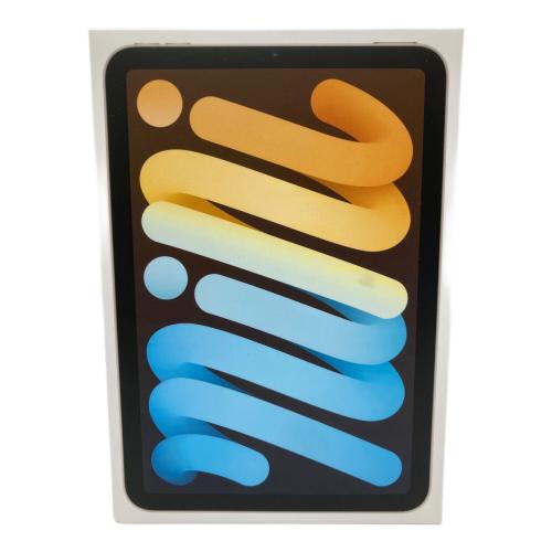Apple (アップル) iPad mini(第6世代) MK7V3J/A Wi-Fiモデル 修理履歴無し 256GB 程度:Bランク ○ サインアウト確認済