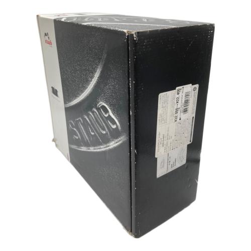 Staub (ストウブ) シャローラウンドココット SIZE 26cm ブラック 40510-607