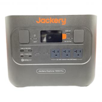 Jackery (ジャックリ) ポータブル電源1000pro JE-1000B