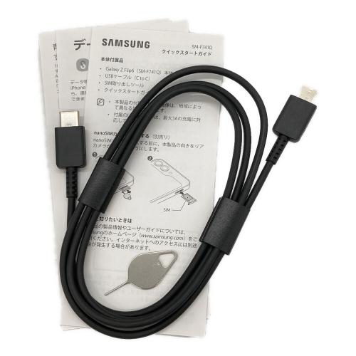 SAMSUNG (サムスン) Galaxy  Z Flip6 Z Flip6 サインアウト確認済 352167840161567 ○ SIM FREE バッテリー:Bランク(80以上)