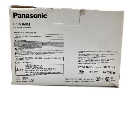 Panasonic (パナソニック) ビデオカメラ HC-V360M