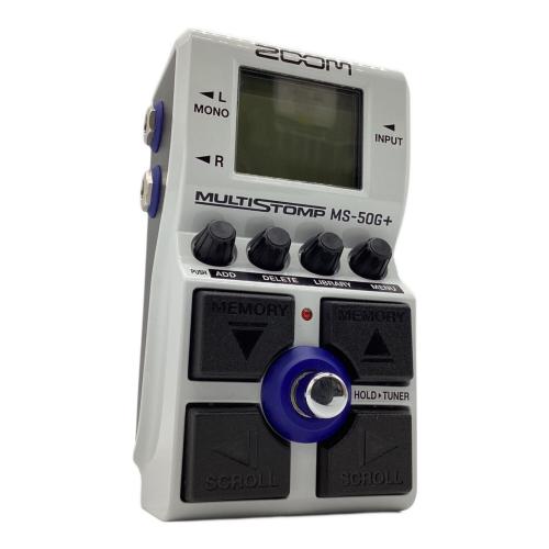 ZOOM (ズーム) エフェクター MULTISTOMP MS-50G+