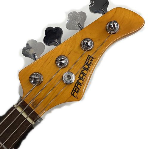 美品 調整済み FERNANDES フェルナンデス ジャズベース エレキベース FERNANDES Jazz Bass Type Electric Bass（中古/送料無料）【楽器検索