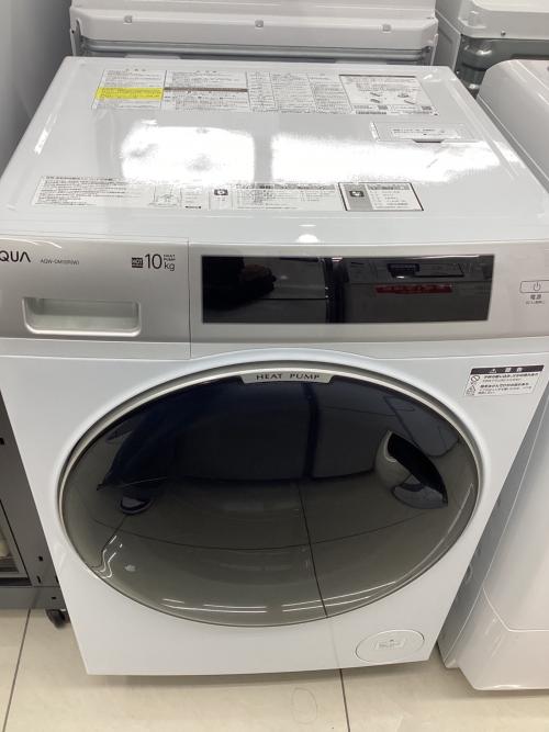 AQUA ドラム式洗濯乾燥機 AQW-DM10R-L(W) 2024年製