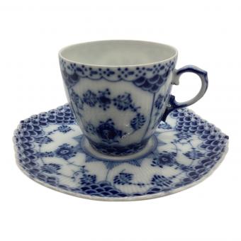 ROYAL COPENHAGEN (ロイヤル・コペンハーゲン) カップ&ソーサー ブルーフルーテッド・ダブルレース