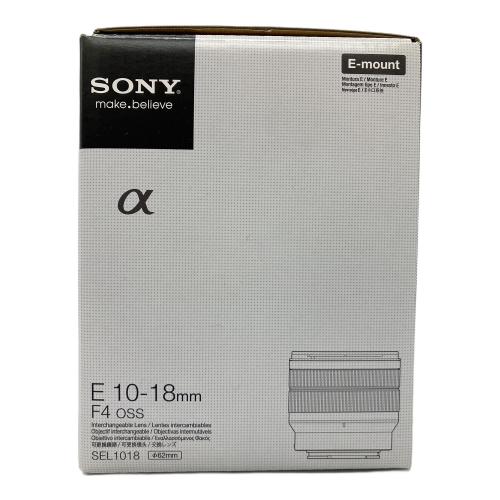SONY (ソニー) 超広角ズームレンズ SEL1018