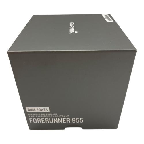 GARMIN (ガーミン) Forerunner 955 Dual Power スレ有 ブラック