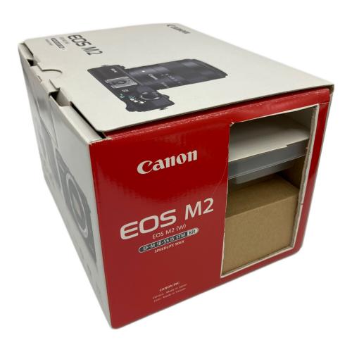 CANON (キヤノン) デジタルカメラ EOS M2 画面端ヤケ有