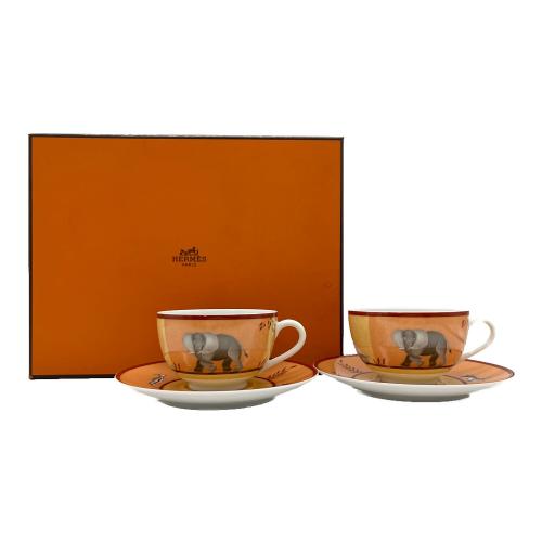 HERMES (エルメス) カップ&ソーサー アフリカ