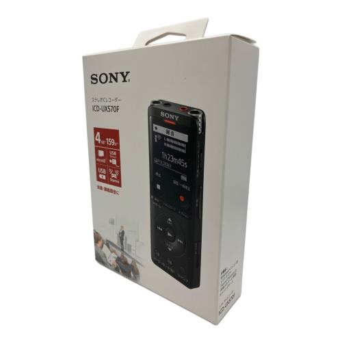 SONY ステレオICレコーダー ICD-UX570F｜トレファクONLINE
